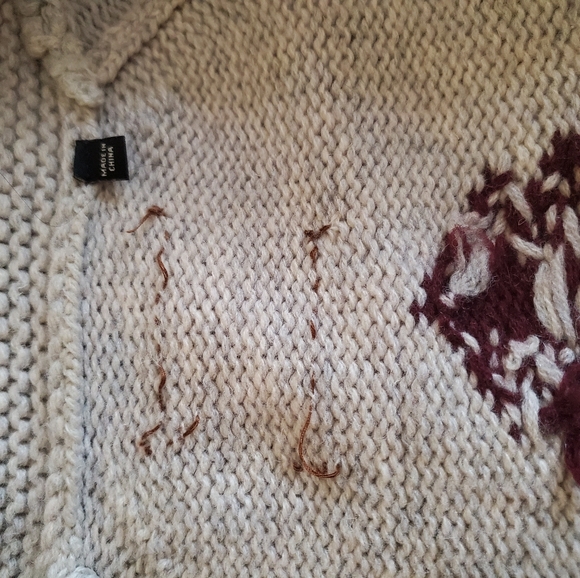 TNA wool zipped sweater - Picture 3 of 8